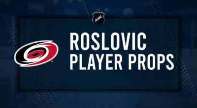 Jack Roslovic Player Prop Bets for the Hurricanes vs. Avalanche Game - November 9