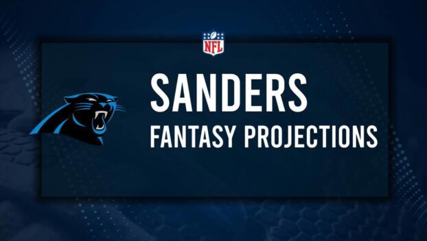 Ja'Tavion Sanders Fantasy Projections: Week 12 vs. the Chiefs