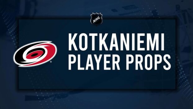 Jesperi Kotkaniemi Player Prop Bets for the Hurricanes vs. Hockey Club Game - November 13