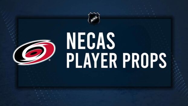 Martin Necas Player Prop Bets for the Hurricanes vs. Golden Knights Game - November 11