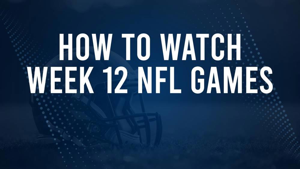 NFL Week 12 TV Schedule, Streams, Start Times, Channels clemmonscourier