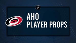 Sebastian Aho Player Prop Bets for the Hurricanes vs. Avalanche Game - November 9