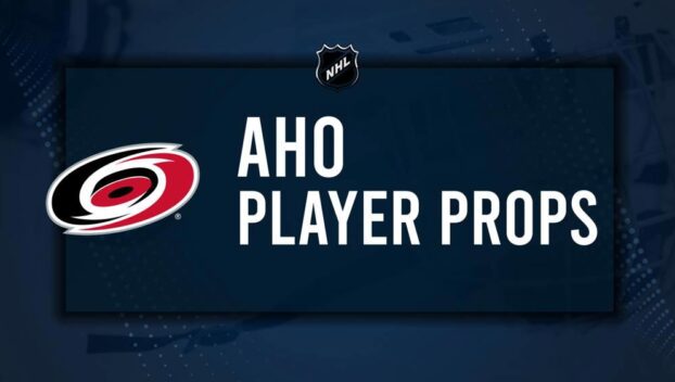 Sebastian Aho Player Prop Bets for the Hurricanes vs. Blues Game - November 17