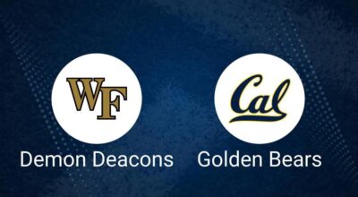 Wake Forest vs. California Predictions & Picks: Odds, Moneyline, Spread - Friday, Nov. 8