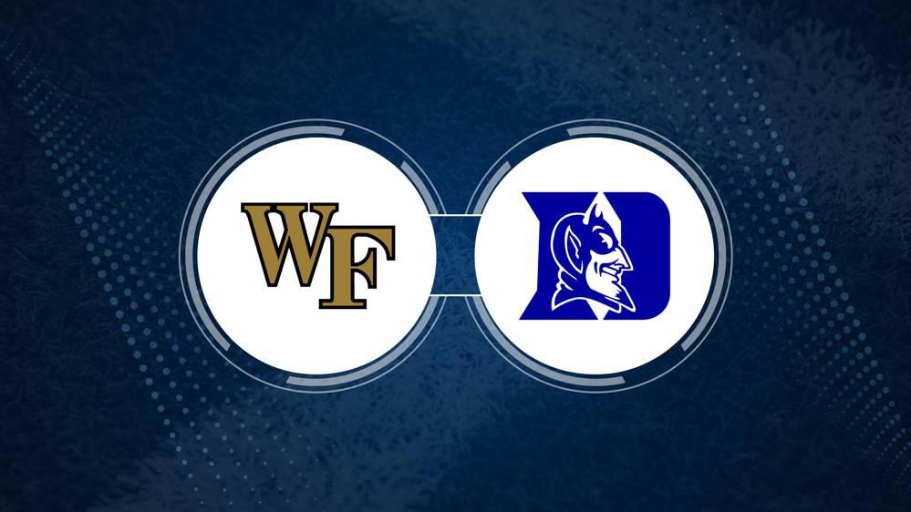 Wake Forest vs. Duke: Odds, spread, and over/under - Nov. 30