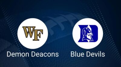 Wake Forest vs. Duke Predictions & Picks: Odds, Moneyline, Spread - Saturday, Nov. 30