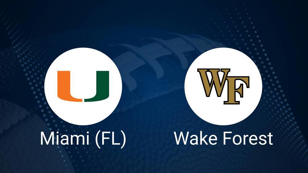 Wake Forest vs. Miami (FL) Best Bets, Predictions & Odds – Nov. 23