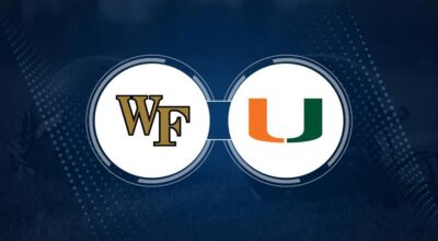 Wake Forest vs. Miami (FL): Odds, spread, and over/under - Nov. 23