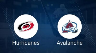 Where to Watch Carolina Hurricanes vs. Colorado Avalanche on TV or Streaming Live - November 9