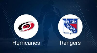 Where to Watch Carolina Hurricanes vs. New York Rangers on TV or Streaming Live - November 27