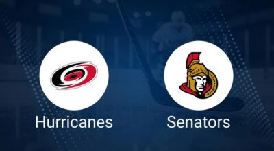 Where to Watch Carolina Hurricanes vs. Ottawa Senators on TV or Streaming Live - November 16