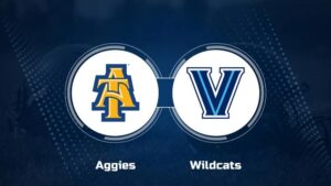 Where to Watch North Carolina A&T vs. Villanova on TV or Streaming Live - Nov. 9