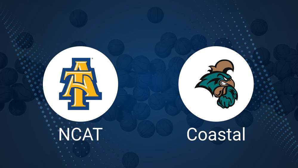 How to Watch N.C. A&T vs. Coastal Carolina on TV or Live Stream - December 17