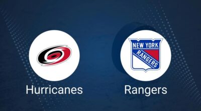 Hurricanes vs. Rangers Injury Report Today - December 22