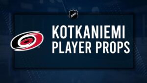 Jesperi Kotkaniemi Player Prop Bets for the Hurricanes vs. Blue Jackets Game - December 15