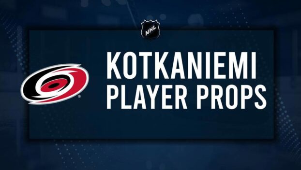 Jesperi Kotkaniemi Player Prop Bets for the Hurricanes vs. Blue Jackets Game - December 15