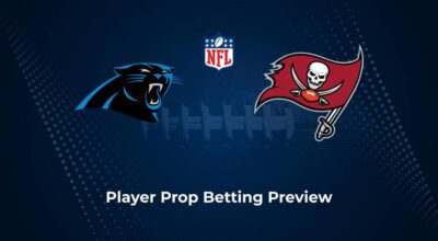 Panthers vs. Buccaneers Player Props & Odds – Week 17