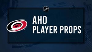 Sebastian Aho Player Prop Bets for the Hurricanes vs. Kraken Game - December 3