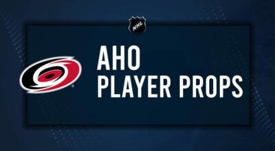 Sebastian Aho Player Prop Bets for the Hurricanes vs. Predators Game - December 23