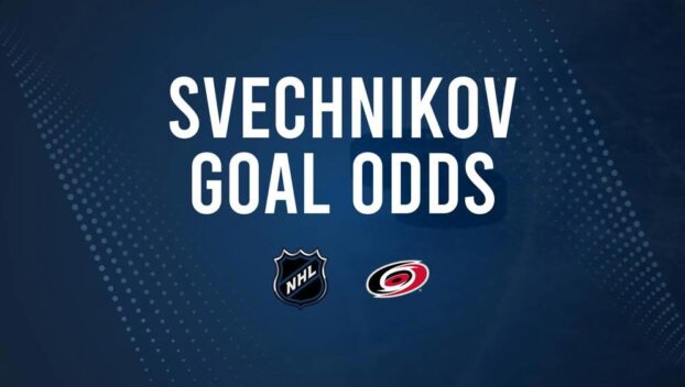 Will Andrei Svechnikov Score a Goal Against the Blue Jackets on December 15?