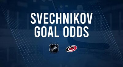 Will Andrei Svechnikov Score a Goal Against the Blue Jackets on December 31?