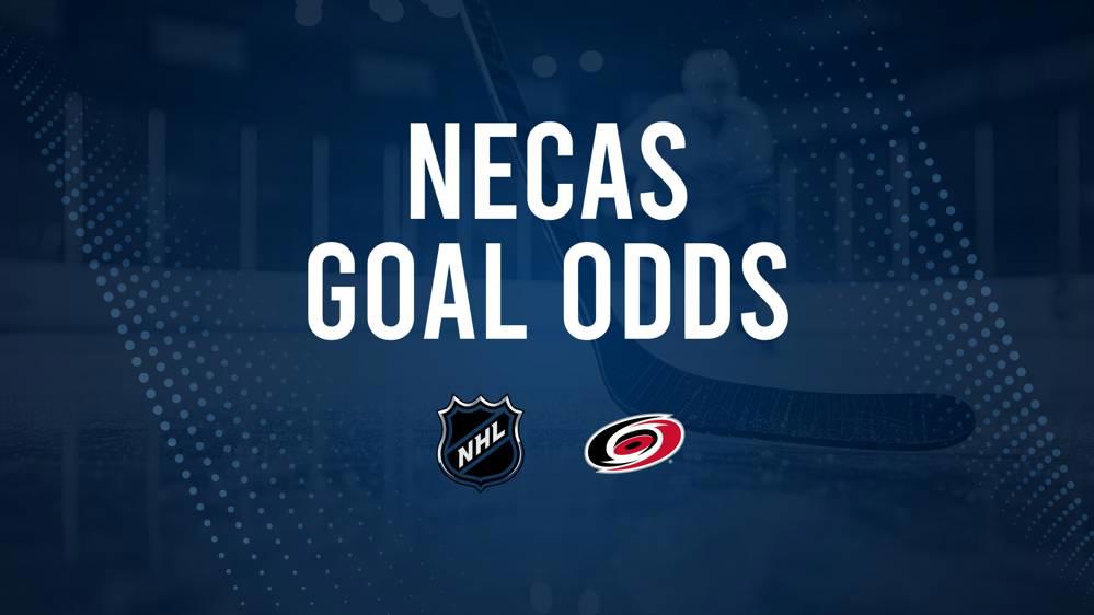 Will Martin Necas Score a Goal Against the Predators on December 23?