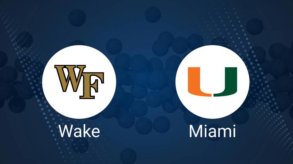 How to Watch Wake Forest vs. Miami (FL) on TV or Live Stream - January 11