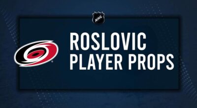 Jack Roslovic Player Prop Bets for the Hurricanes vs. Blackhawks Game - January 20