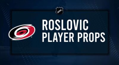 Jack Roslovic Player Prop Bets for the Hurricanes vs. Golden Knights Game - January 17