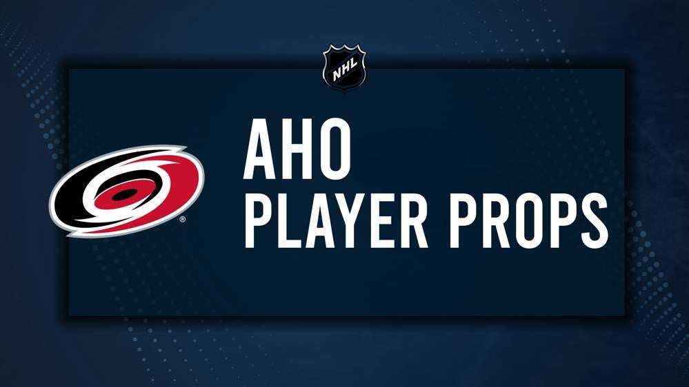 Sebastian Aho Player Prop Bets for the Hurricanes vs. Blackhawks Game - January 20