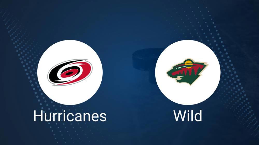 Where to Watch Carolina Hurricanes vs. Minnesota Wild on TV or Streaming Live - January 4