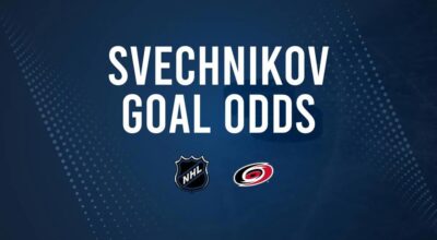 Will Andrei Svechnikov Score a Goal Against the Blackhawks on January 20?